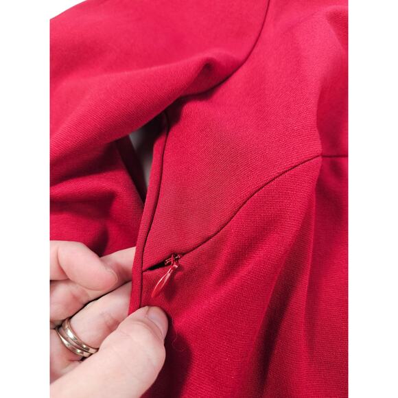 NWT Reese Red Maternity Shift Dress Pietro Brunelli nursing S professional work - Picture 7 of 14